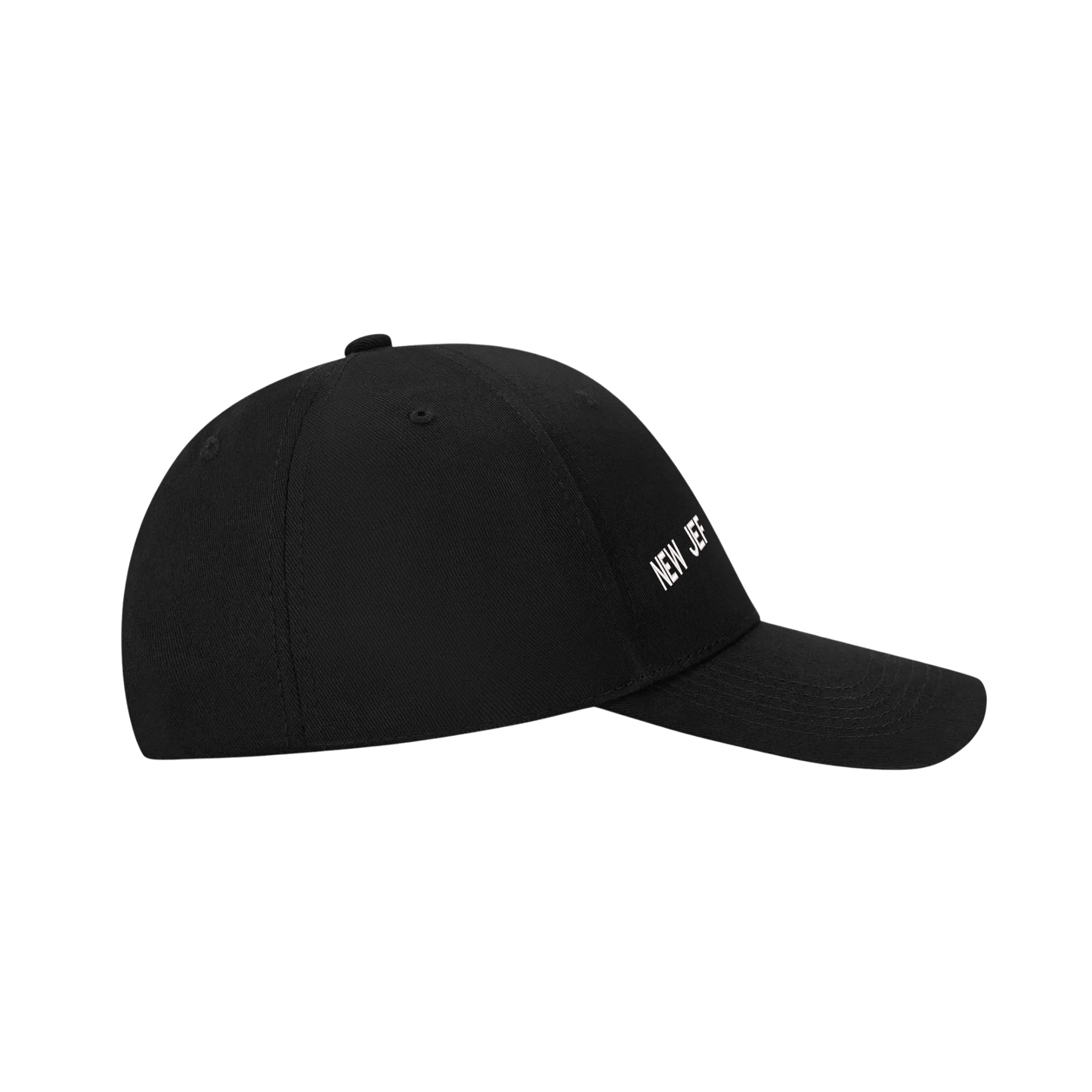 UNISEX EMBROIDERED NEW JERUSALEM ESSENTIALS CAP - BLACK