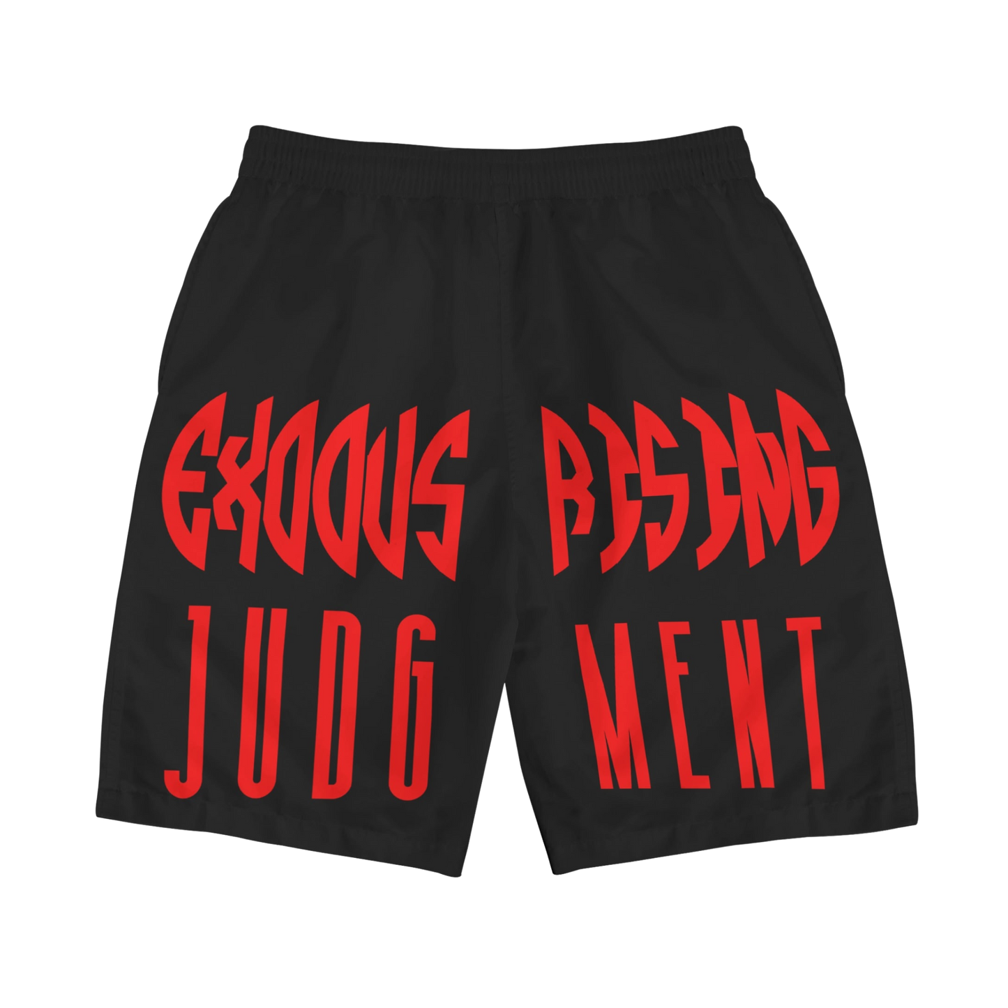 UNISEX EXODUS RISING REVELATION BOARDSHORTS - BLACK