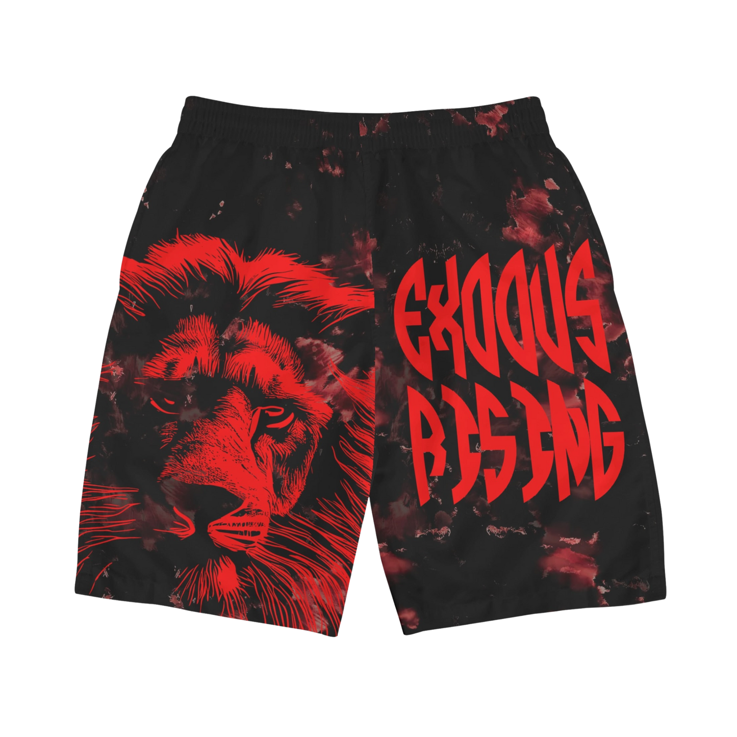 UNISEX EXODUS RISING REVELATION SHATTERED WORLD BOARDSHORTS