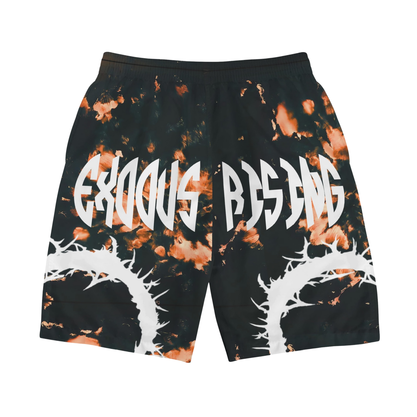 UNISEX EXODUS RISING ROMANS BOARDSHORTS - BLEACHED