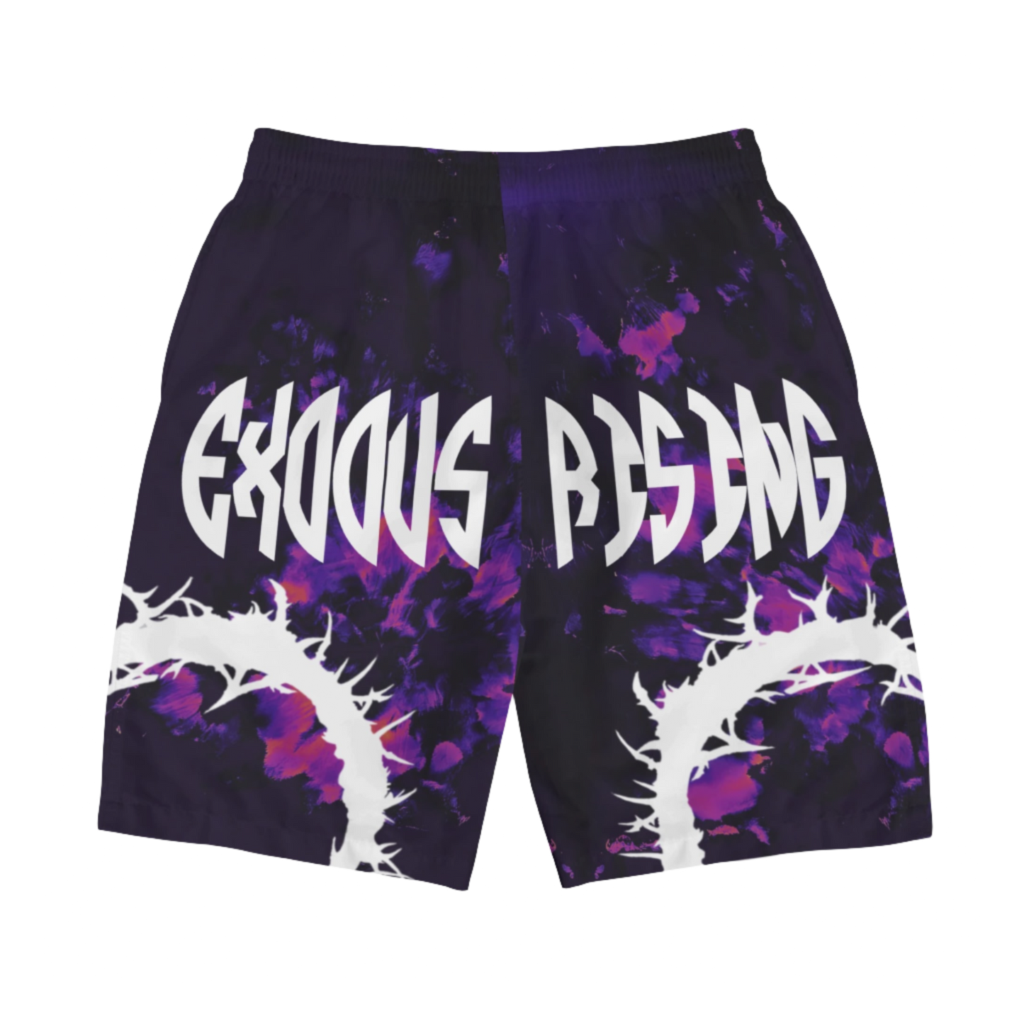 UNISEX EXODUS RISING ROMANS HEAVENLY PURPLE BOARDSHORTS