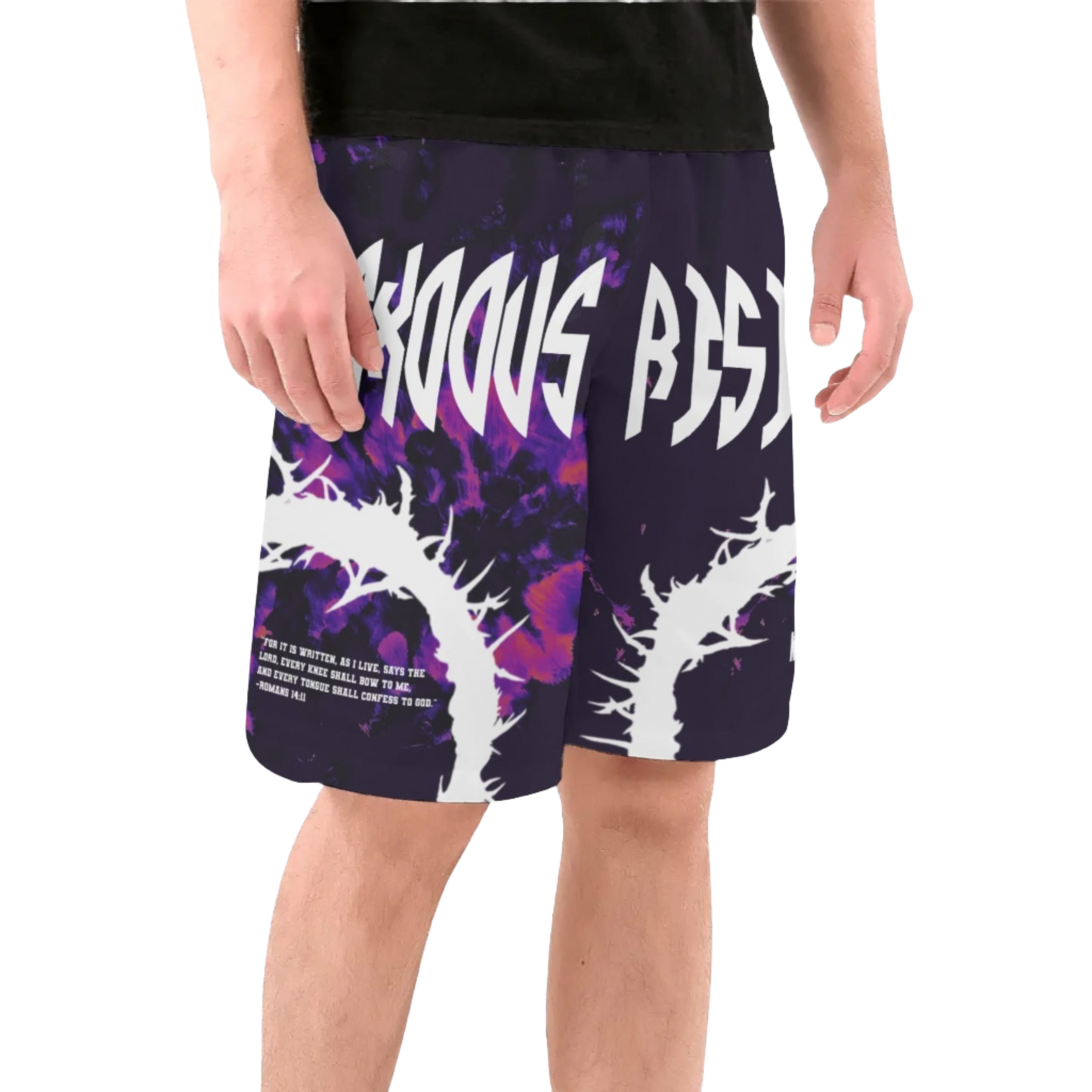 UNISEX EXODUS RISING ROMANS HEAVENLY PURPLE BOARDSHORTS