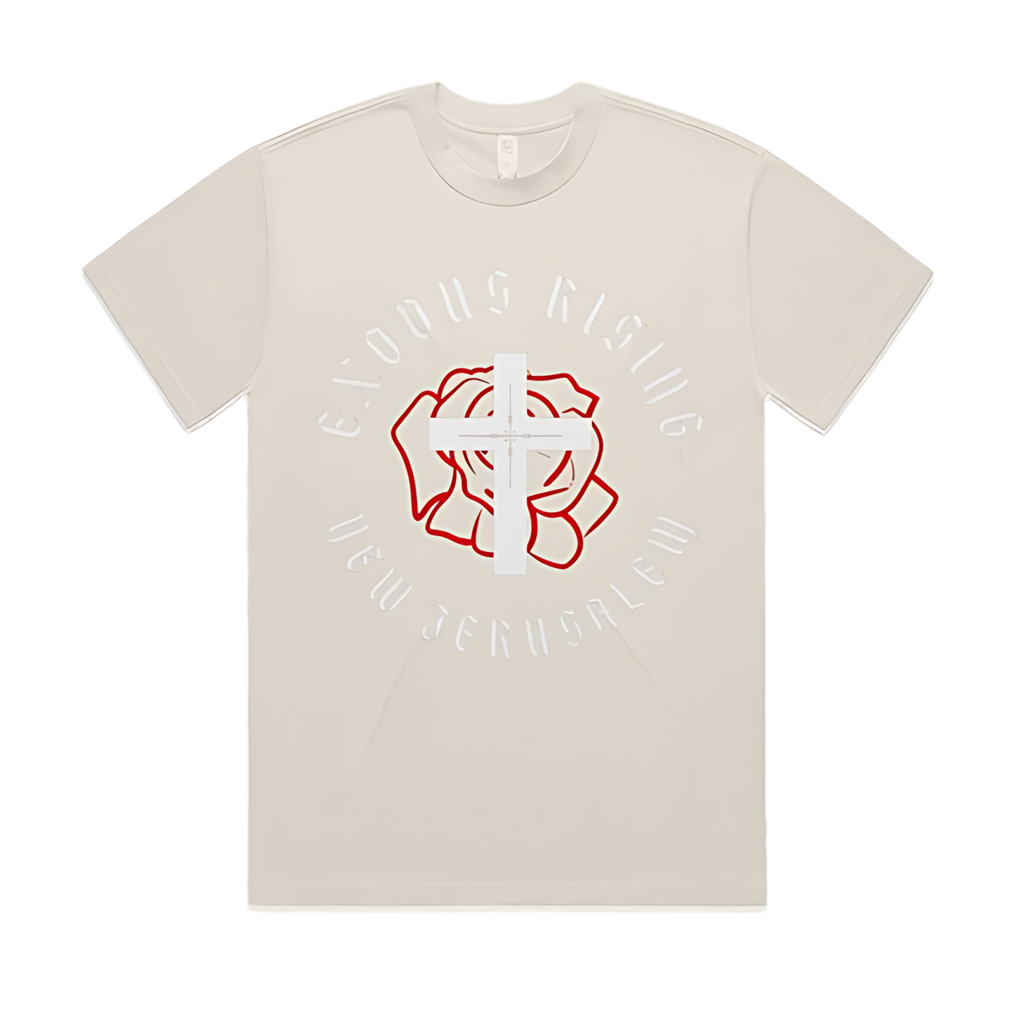 UNISEX NEW JERUSALEM HEAVY OVERSIZED BOX TEE
