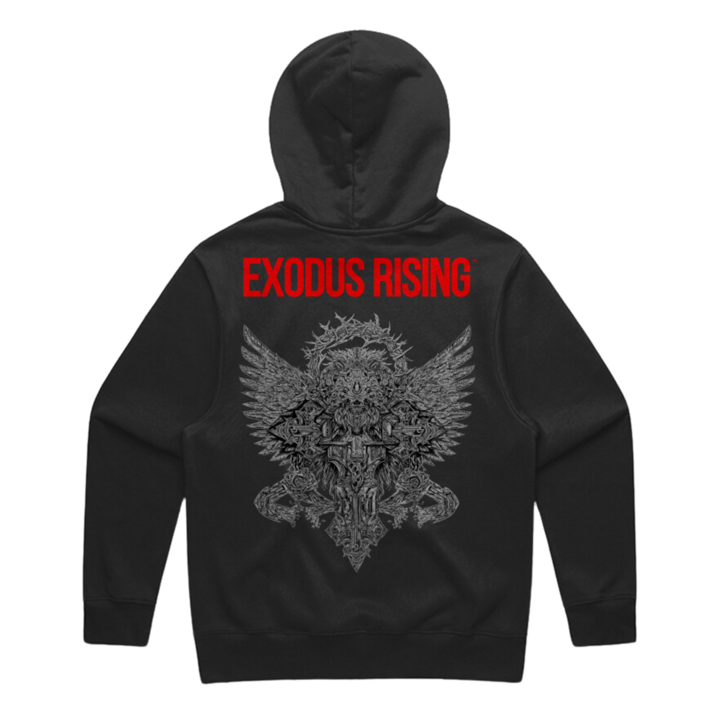 UNISEX THE BOOK OF LIFE WRATH OF GOD HEAVY HOODIE