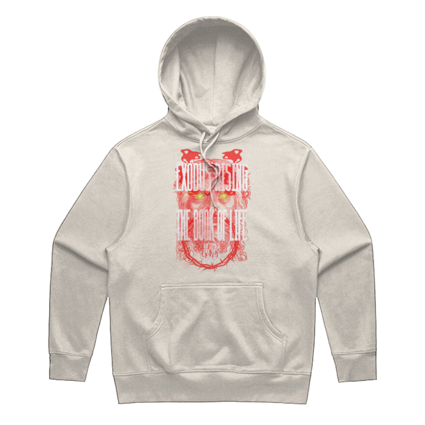 UNISEX THE BOOK OF LIFE WRATH OF GOD HEAVY HOODIE