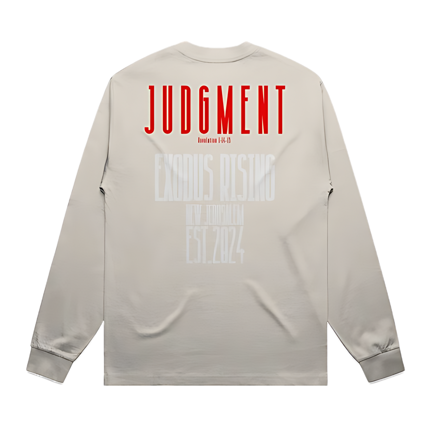 UNISEX JUDGMENT OF GOD HEAVY LONG SLEEVE TEE