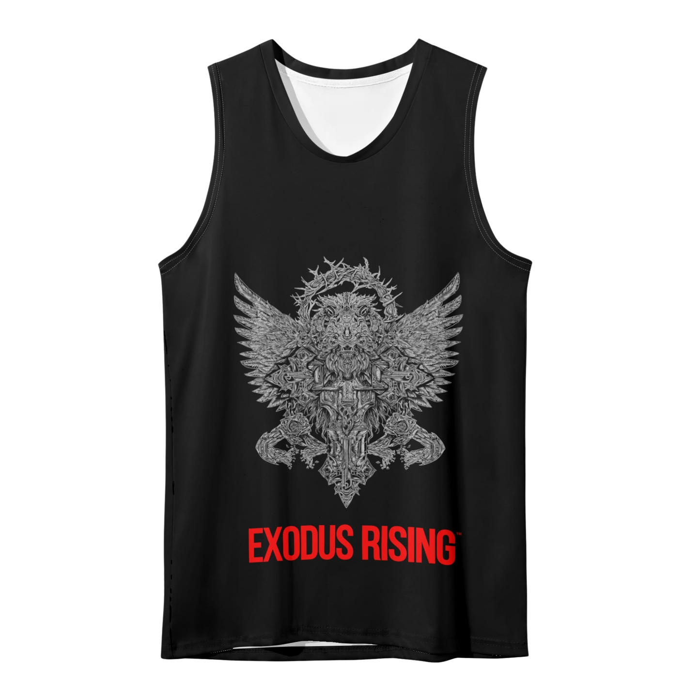 UNISEX NEW JERUSALEM JUDGMENT OF THE LION TANK TOP - BLACK