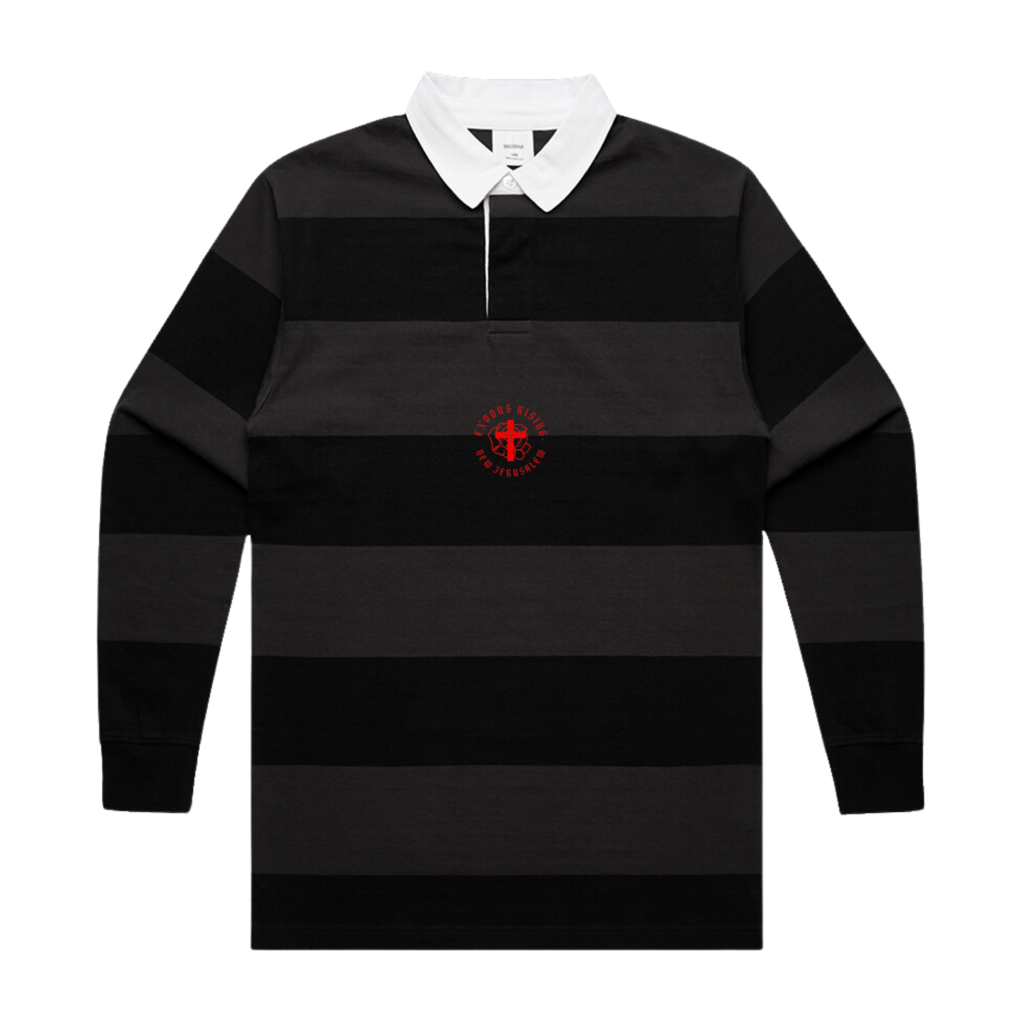 MEN'S NEW JERUSALEM EMBROIDERED HEAVY WEIGHT RUGBY