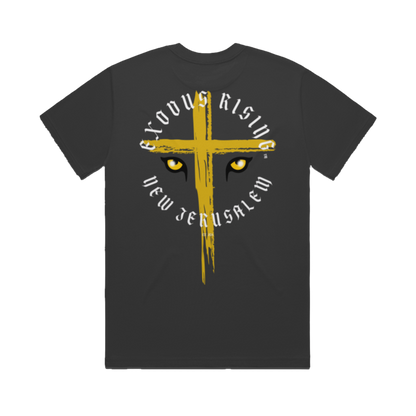 UNISEX EXODUS RISING EYES OF CHRIST HEAVY TEE