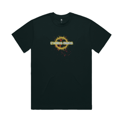 UNISEX EXODUS RISING EYES OF CHRIST HEAVY TEE