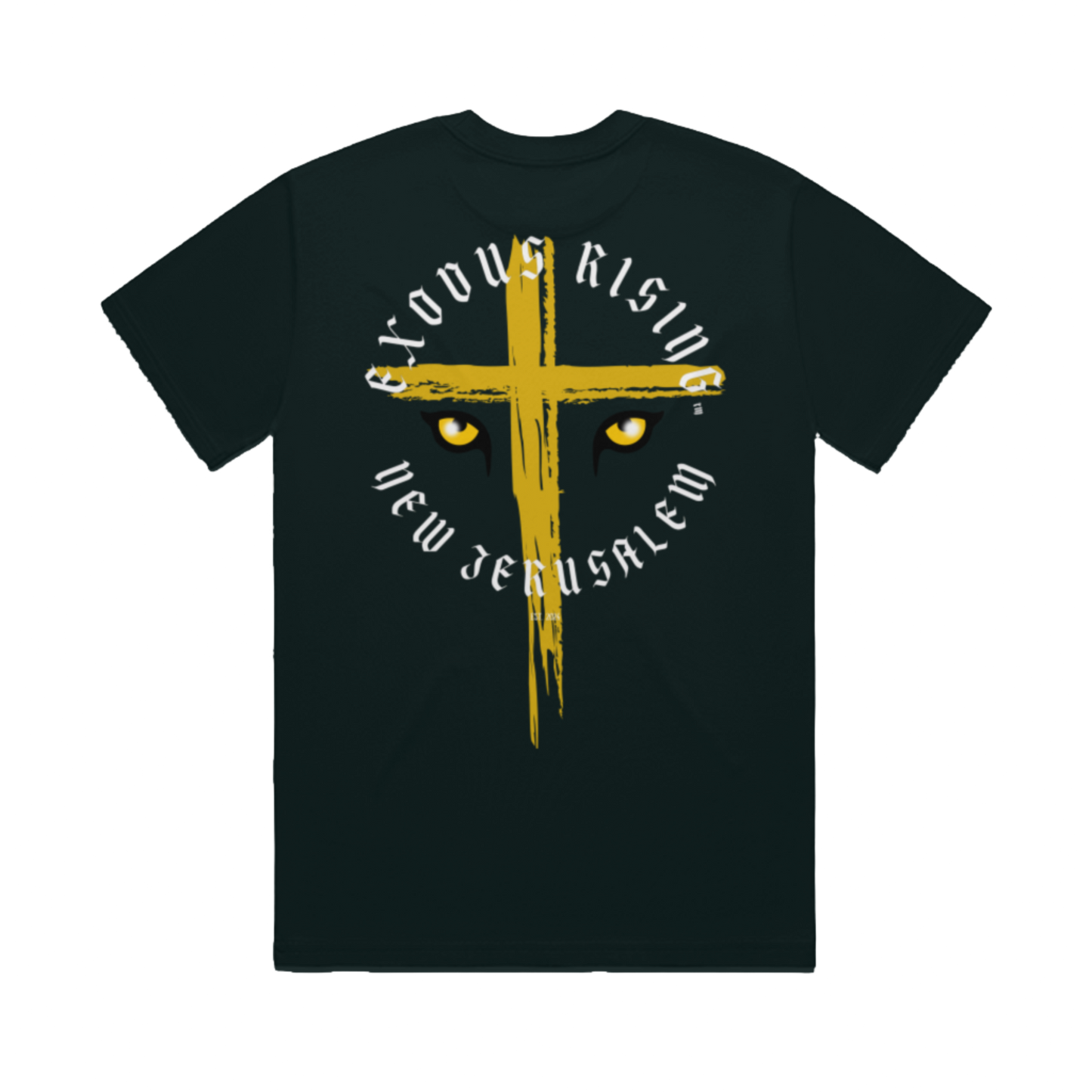 UNISEX EXODUS RISING EYES OF CHRIST HEAVY TEE