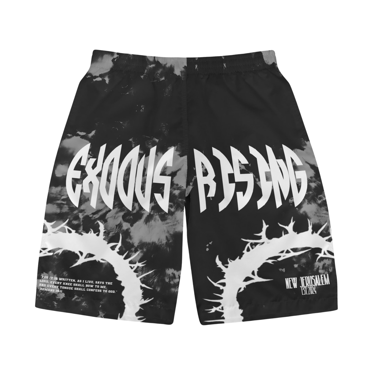 UNISEX EXODUS RISING ROMANS OREO BOARDSHORTS