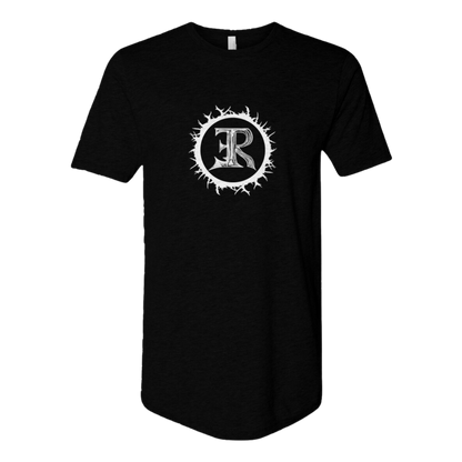 MEN'S CROWN "ER" EXTENDED TEE - BLACK