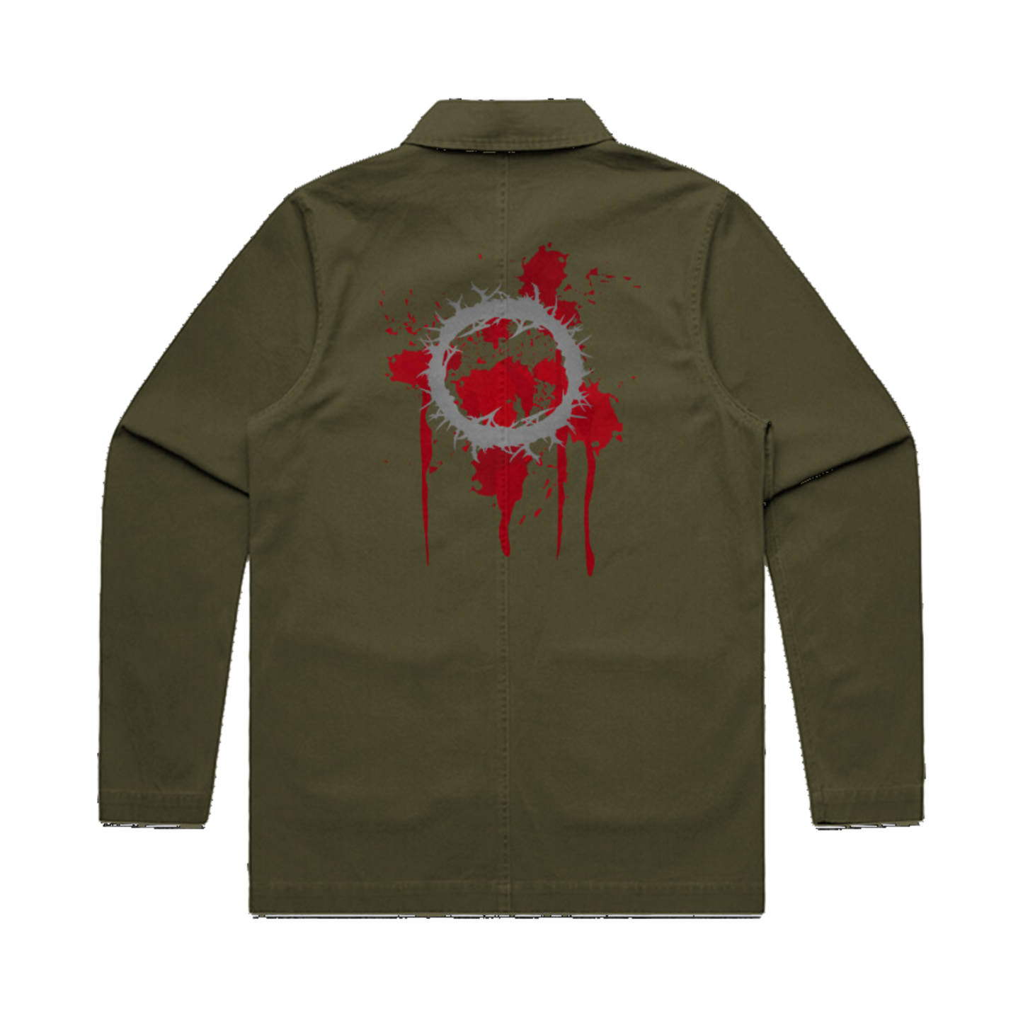 UNISEX BLOOD OF THE LIVING GOD HEAVY CHORE JACKET