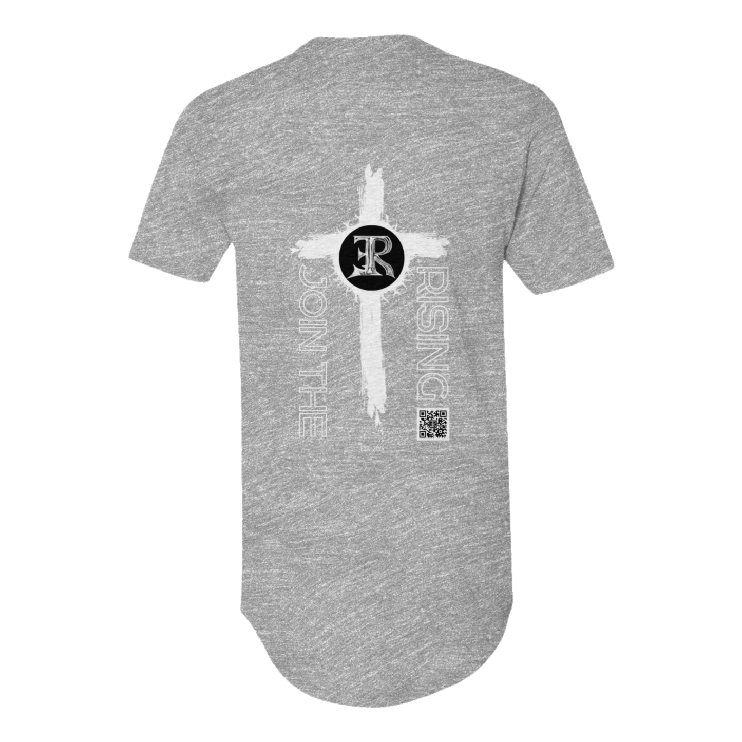 MEN'S LION OF JUDAH EXTENDED TEE - GREY