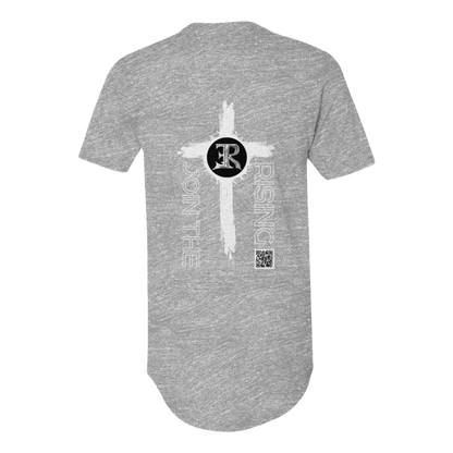 MEN'S LION OF JUDAH EXTENDED TEE - GREY