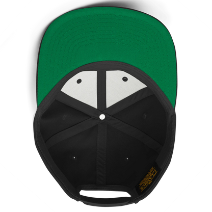 PREMIUM EYES OF CHRIST SNAPBACK GREEN BOTTOM - BLACK