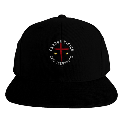 PREMIUM EYES OF CHRIST SNAPBACK GREEN BOTTOM - BLACK